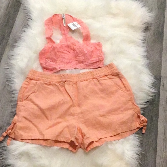 Sanctuary Pants - Sanctuary Linen Shorts sz L🌟